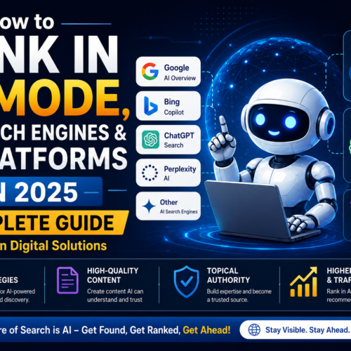 How to Rank in AI Mode, AI Search Engines & AI Platforms in 2025 Complete Guide by Riturn Digital Solutions