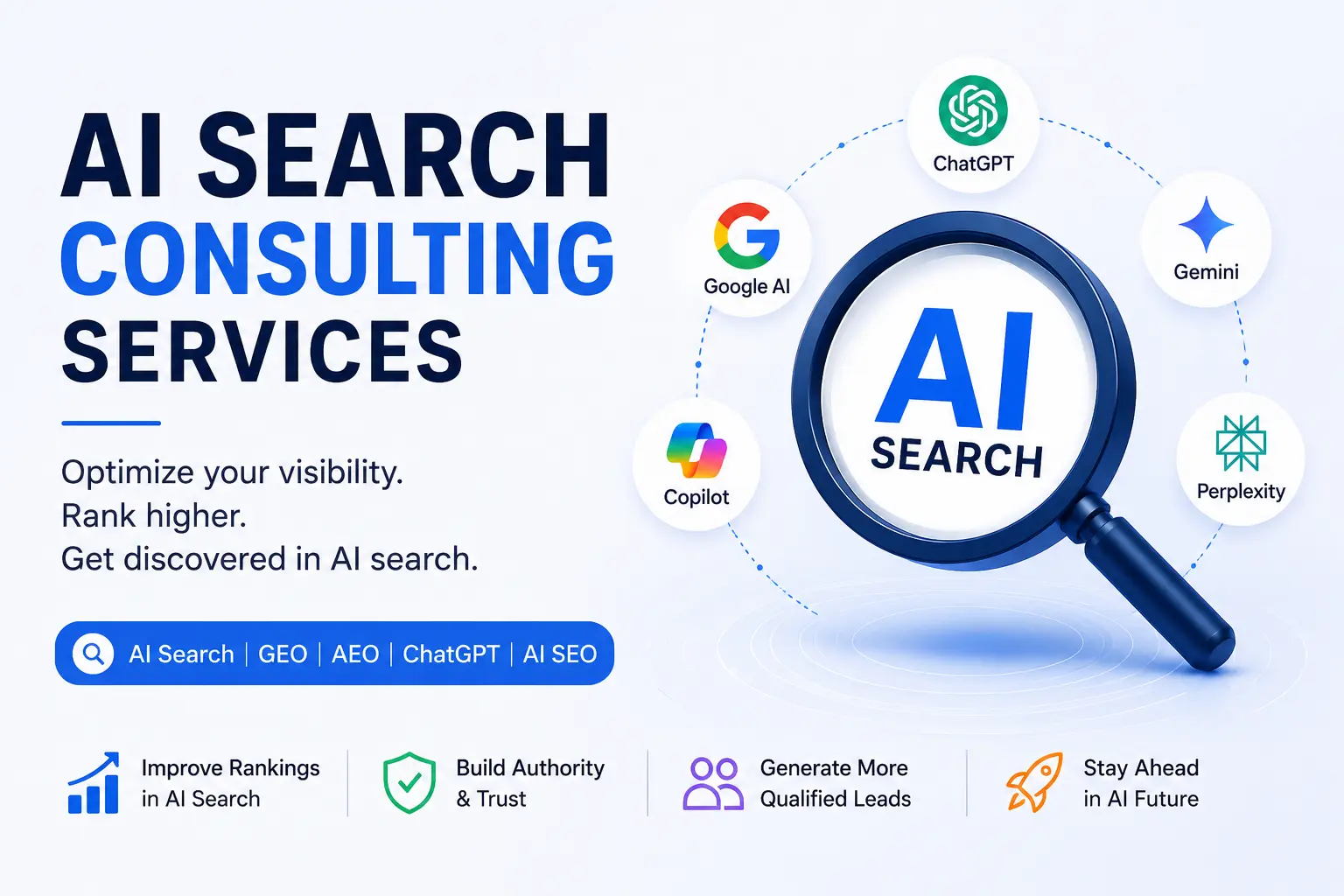Looking for AI Search Consulting Services Near Me? Hire an Expert AI Search Consultant for GEO, AEO & AI Visibility