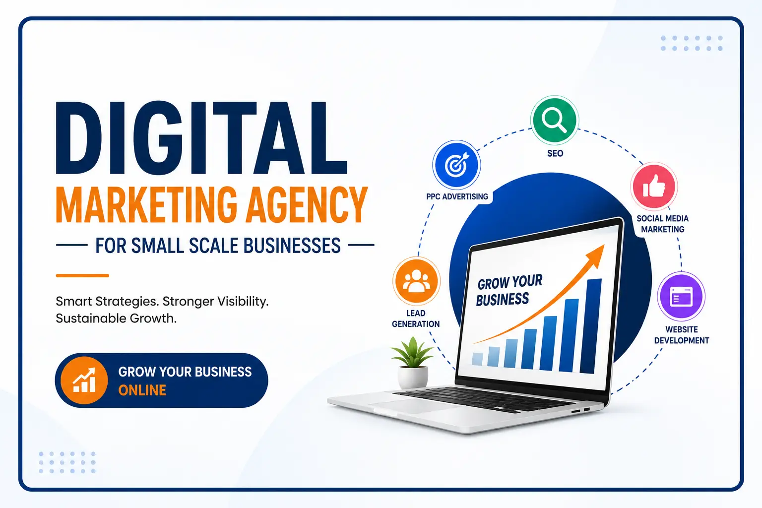 Best Digital Marketing Agency for Small Scale Businesses to Improve Google Rankings, Generate Leads and Accelerate Business Growth