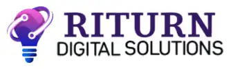 Riturn Digital Solutions Logo - Digital Marketing Agency, Advertising Consultant & Business Growth Company India