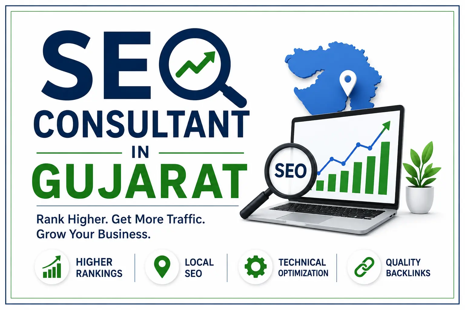 SEO Consultant in Gujarat – Complete Guide to Hiring the Best SEO Expert in Gujarat for Higher Google Rankings, Local SEO Success, Organic Traffic Growth, AI Search Visibility, and Long-Term Business Growth in 2026